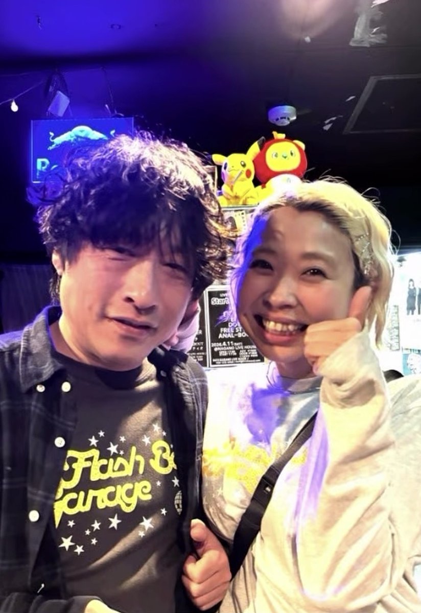 FLASH BACK GARAGE のオグチさんと、UzuUzu のお店の方